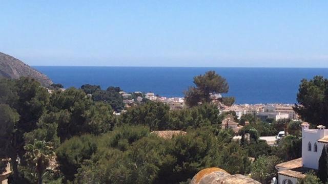 Апартаменти Atico-Penthouse En Moraira Con Vistas Al Mar Теулада Екстер'єр фото