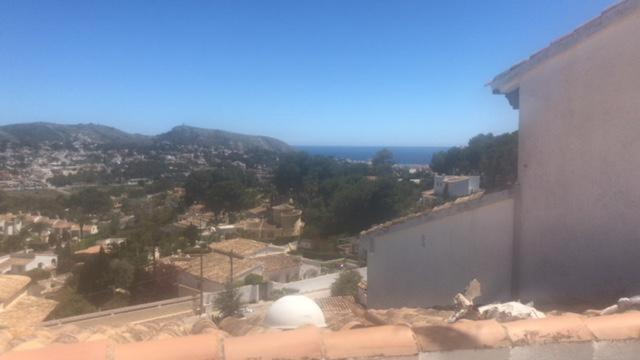 Апартаменти Atico-Penthouse En Moraira Con Vistas Al Mar Теулада Екстер'єр фото
