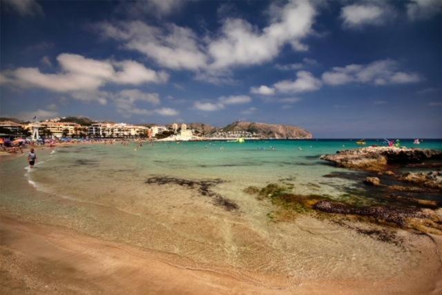 Апартаменти Atico-Penthouse En Moraira Con Vistas Al Mar Теулада Екстер'єр фото