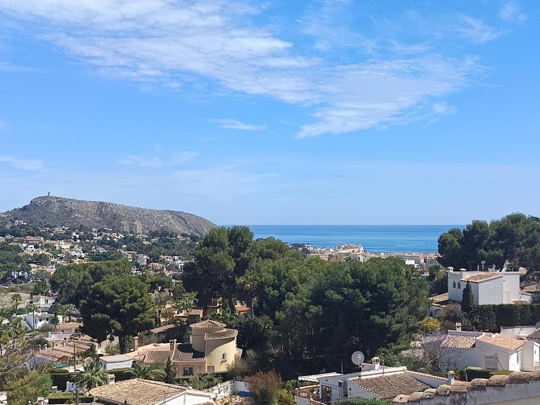 Апартаменти Atico-Penthouse En Moraira Con Vistas Al Mar Теулада Екстер'єр фото