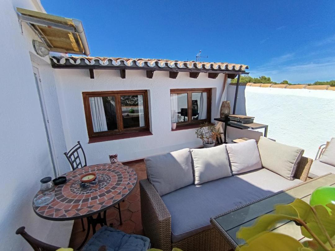 Апартаменти Atico-Penthouse En Moraira Con Vistas Al Mar Теулада Екстер'єр фото