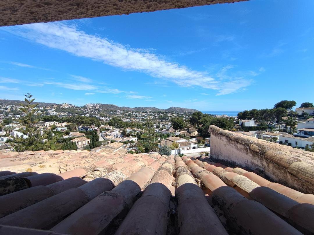 Апартаменти Atico-Penthouse En Moraira Con Vistas Al Mar Теулада Екстер'єр фото